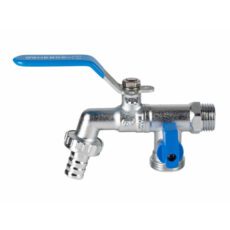 Genebre- Canilla doble para lavarropas