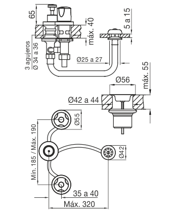 FV Pampa – Juego para bidé - Imagen 2
